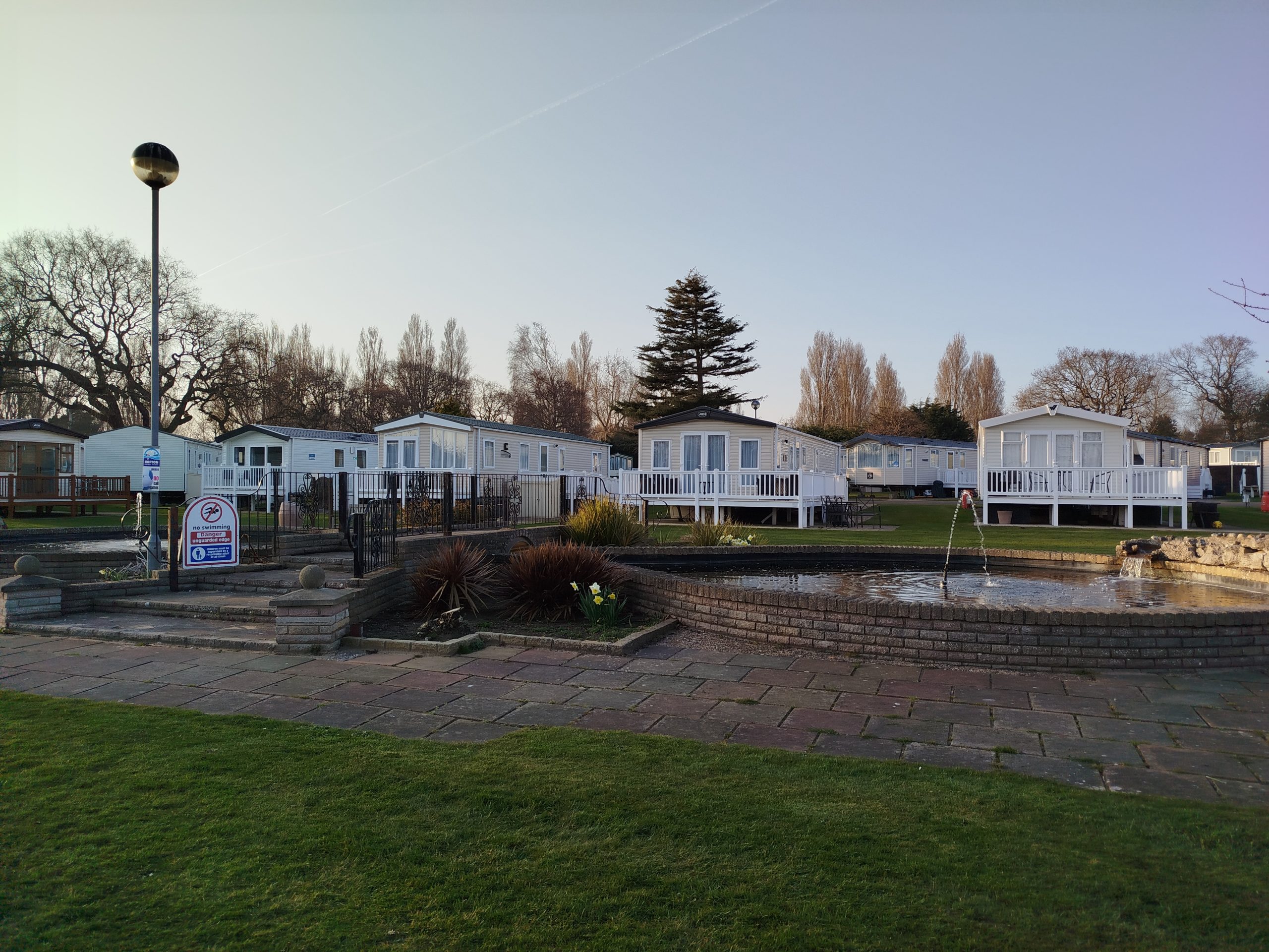 Arrival at Hopton