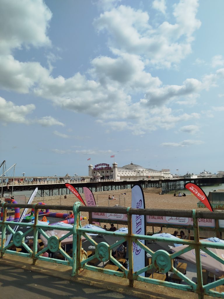 An impromptu visit to Brighton.
