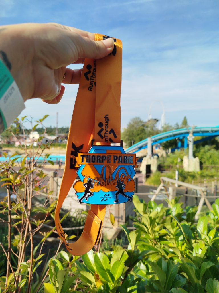 Thorpe park 5k.