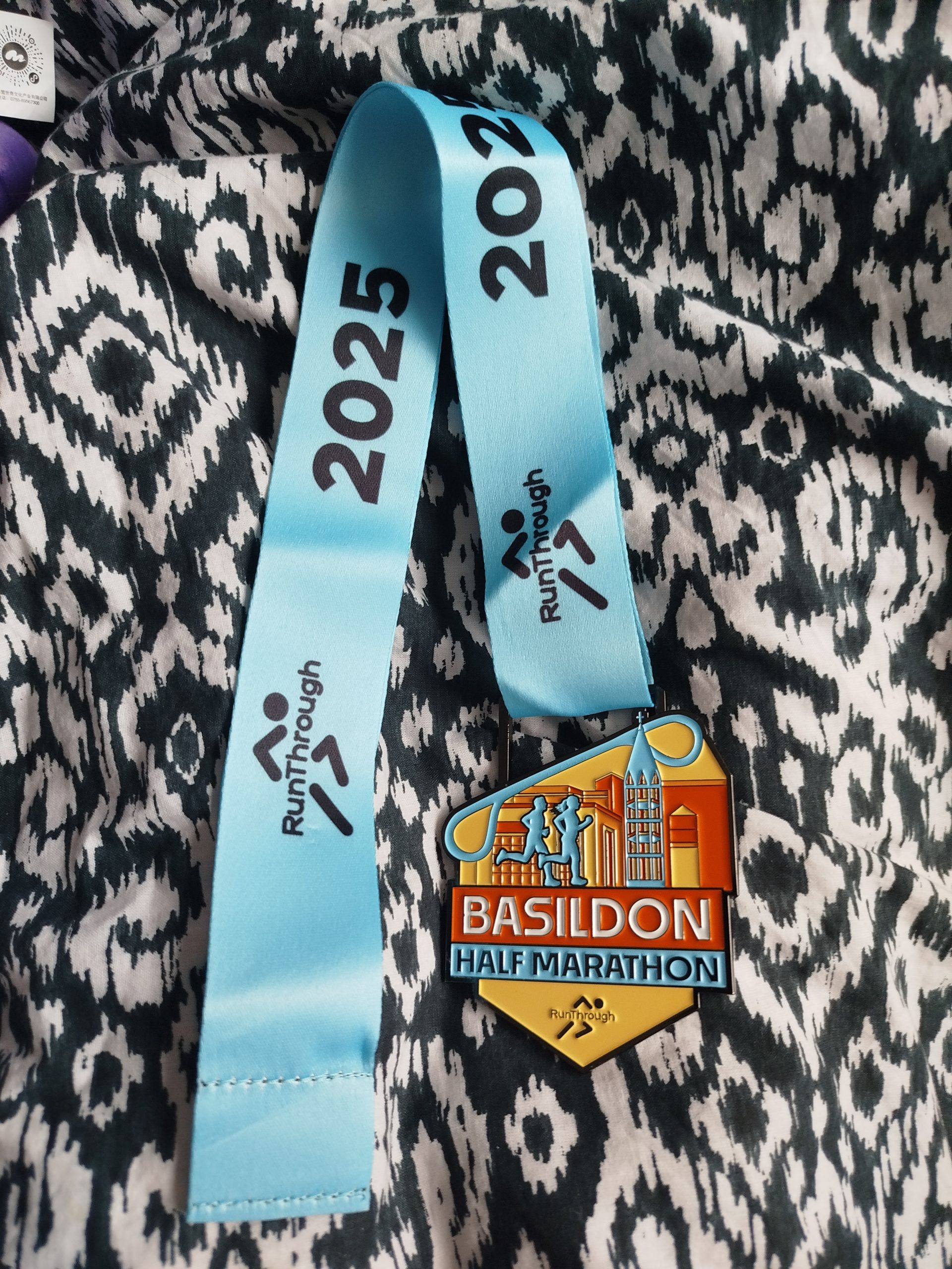 Basildon half marathon.